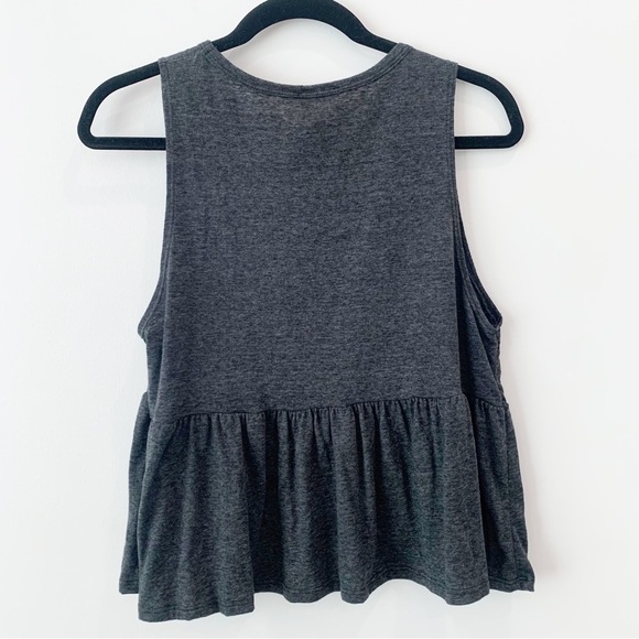 PUBLIK | Gray Babydoll Tank Size L - Picture 4 of 7